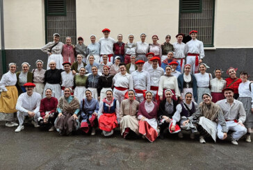 150 dantzaris protagonizarán el acto central del 60 aniversario de Udabarri Euskal Dantzari Taldea