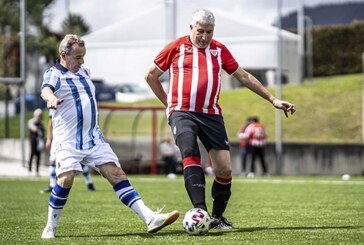 Amorebieta promueve el fútbol adaptado para personas mayores