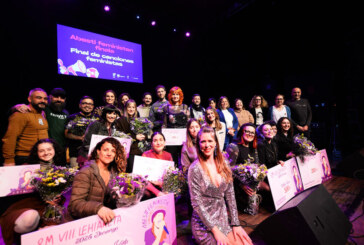 La durangarra Amaiur Azkarate gana el Premio del Público en el Concurso de Canciones Feministas