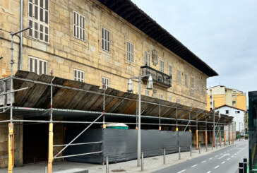 Sanagustinalde se cerrará al tráfico el lunes por las obras en la antigua residencia Uribarri
