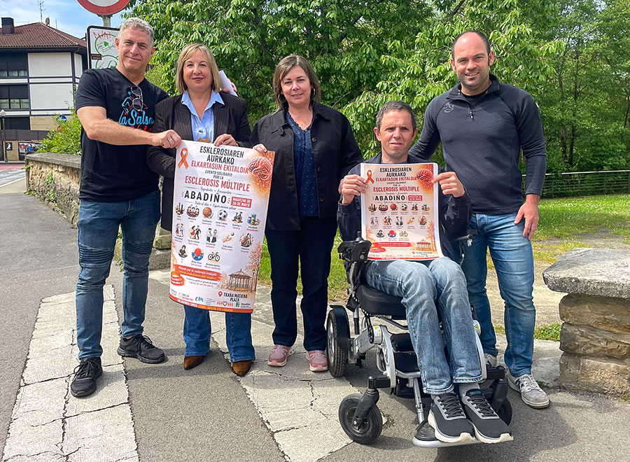 Abadiño acoge una jornada solidaria para apoyar la esclerosis múltiple