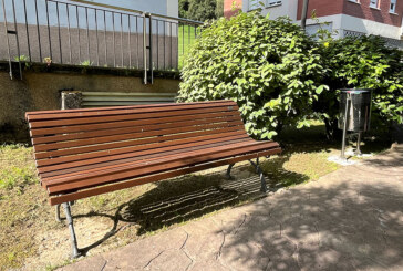 Mañariko Udalak banku eta zakarrontzi berriak jarri ditu plazaren ondoko parkean