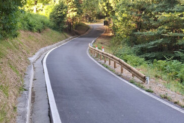Garai repara la cuneta de la carretera de Emaldi para mejorar la seguridad
