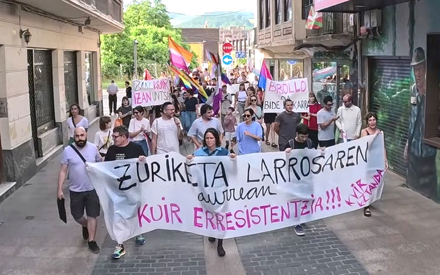 Una manifestación y juegos en Tabira reivindicarán los derechos LGTBI+ en Durango