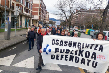 Pensionistas de Durangaldea se manifestarán el 19 de junio por el “deterioro” de la asistencia sanitaria