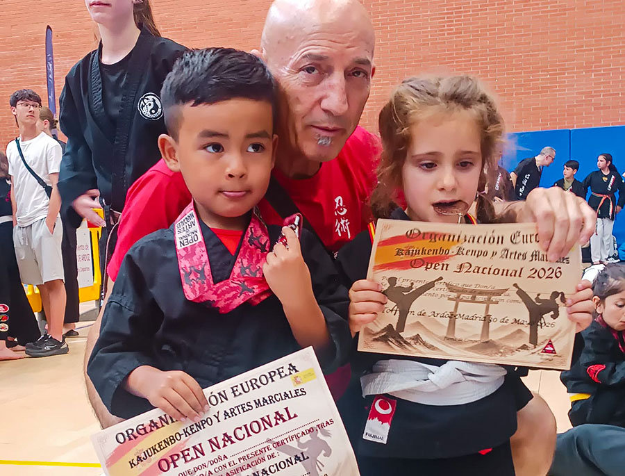 El Wadokan de Durango regresa de Torrejón con 42 medallas